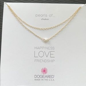 Dogeared Pearls Of... Choker NWT